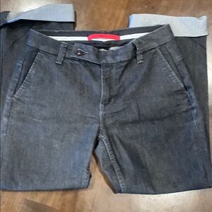Banana Republic Black straight leg jeans size 4 in great condition